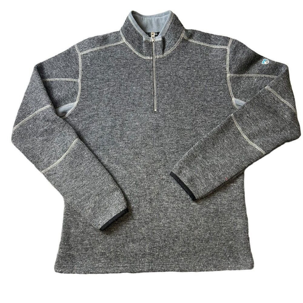 Kühl Thermo Kore Temperature Regulated Fleece Pull Over Hoodie Grey - Size L